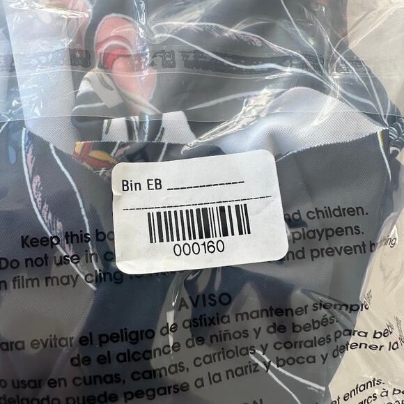 NWOT Roxy Girls Brightmoonlight Flutter Floral Bikini Top Size 14 ERGX203380 - Picture 7 of 7